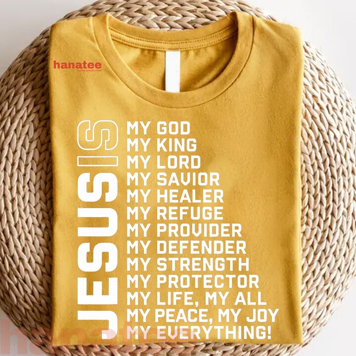 Jesus Is My God My King My Lord My Savior  