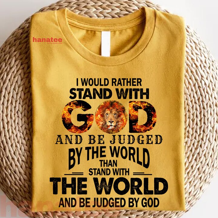 I Would Rather Stand With God