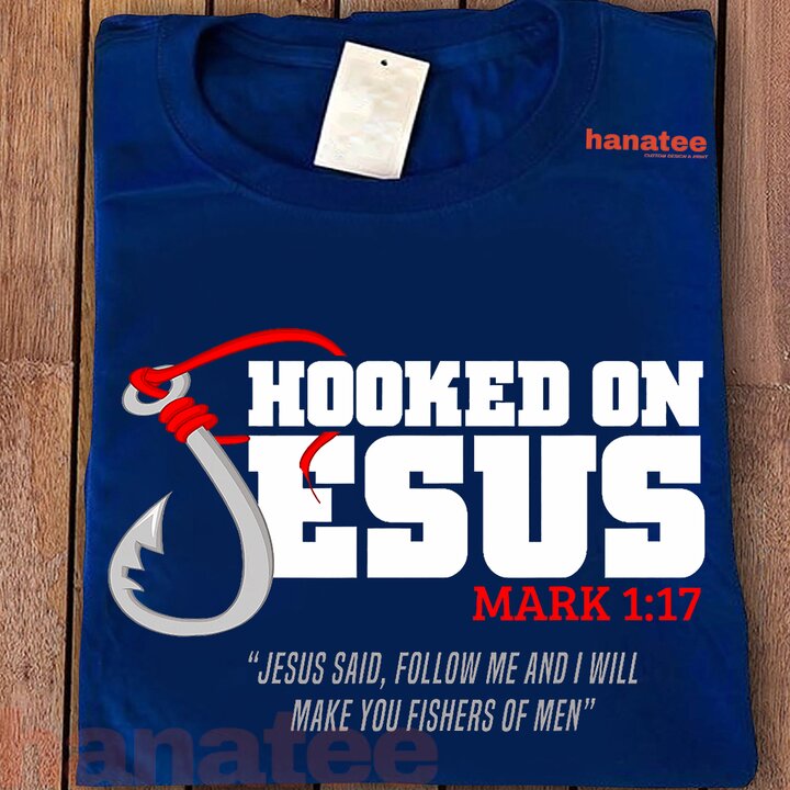 Hooked On Jesus Mark 117 Religious  