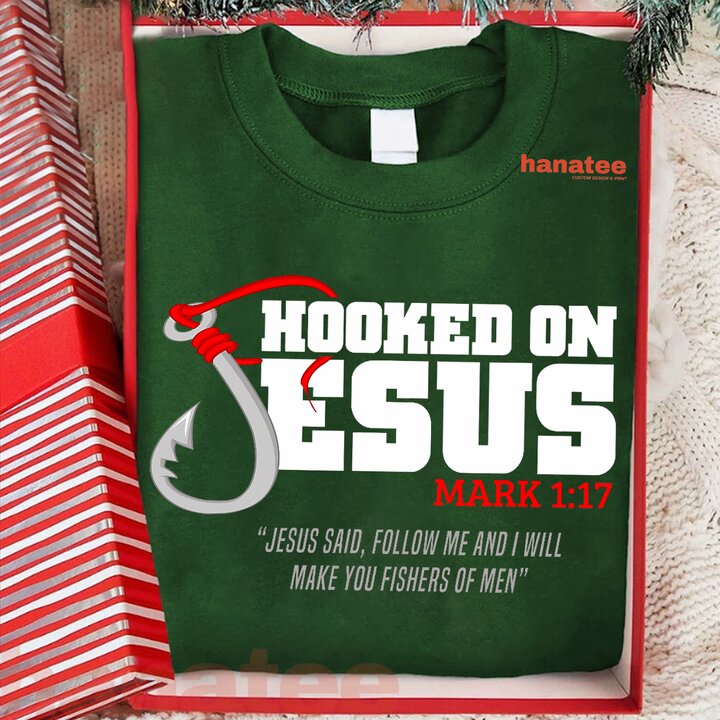 Hooked On Jesus Mark 117 Religious  