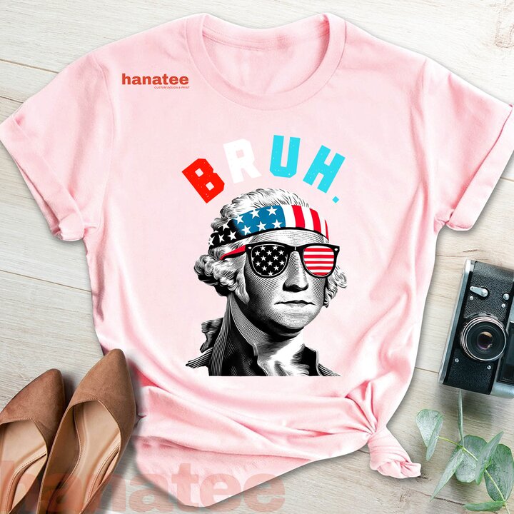 4th of July George Washington Bruh 