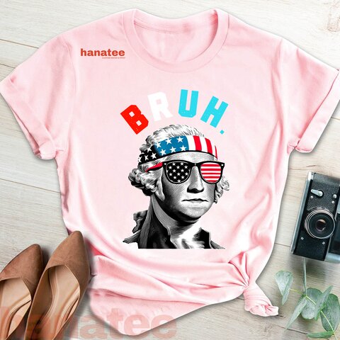 4th of July George Washington Bruh 