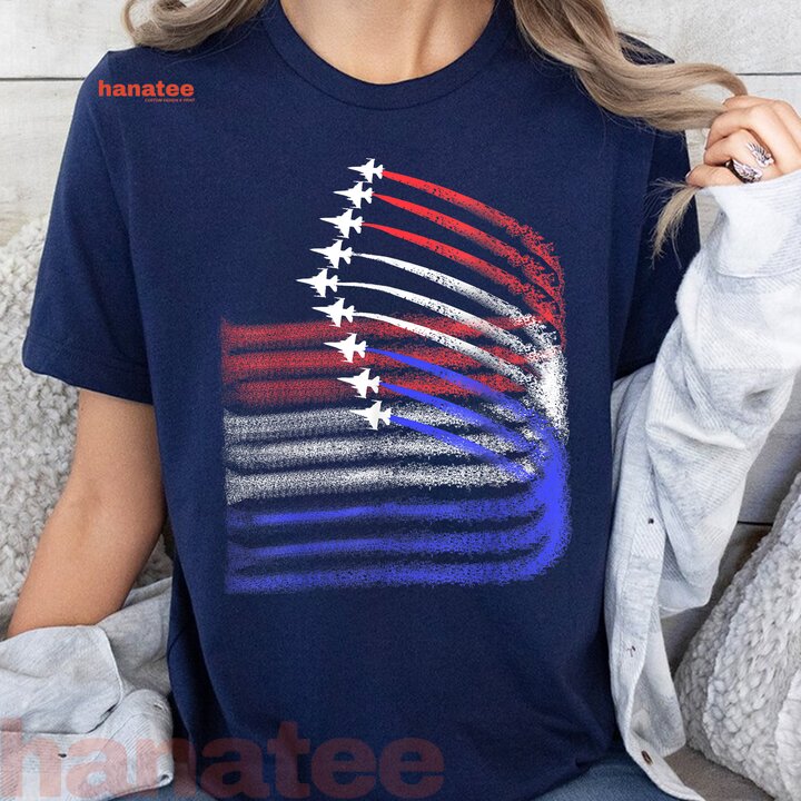 Jet American Flag Patriotic 