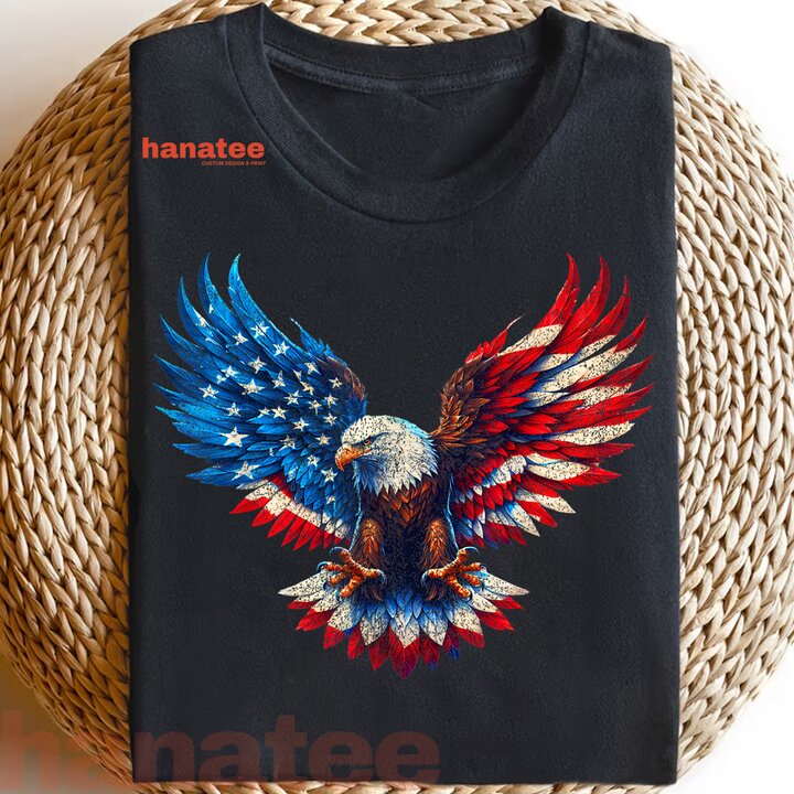 American Flag Bald Eagle Patriotic  