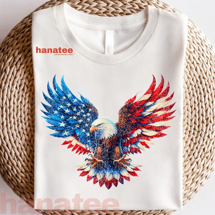 American Flag Bald Eagle Patriotic  
