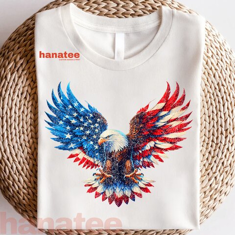American Flag Bald Eagle Patriotic  