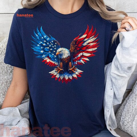 American Flag Bald Eagle Patriotic  