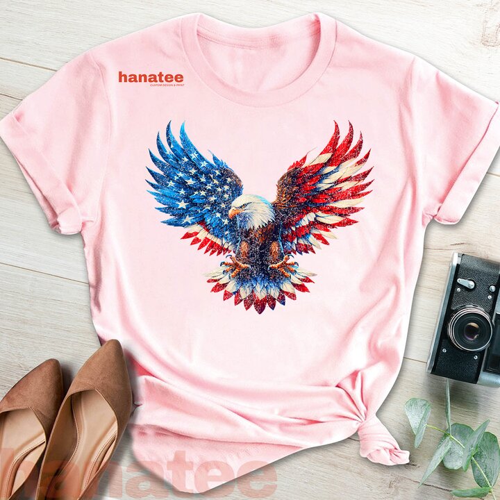 American Flag Bald Eagle Patriotic  