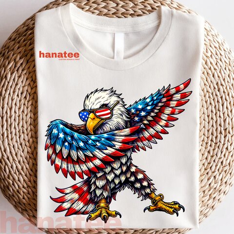 American Flag Bald Eagle Patriotic 4th of July  