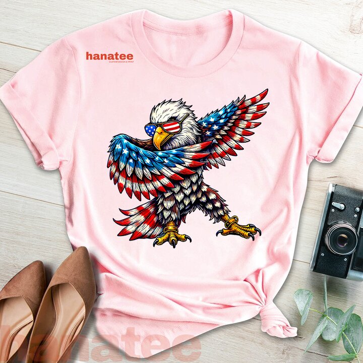American Flag Bald Eagle Patriotic 4th of July  