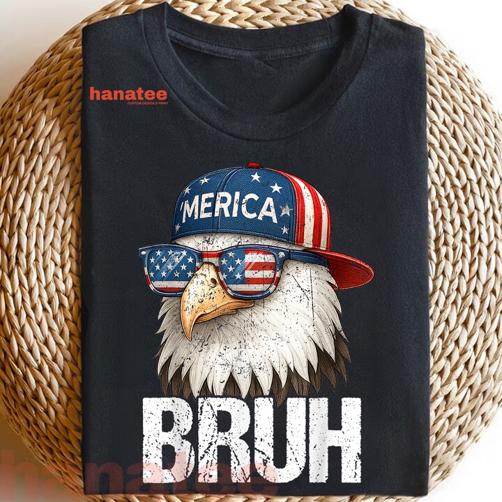Bruh Eagle American Patriotic  
