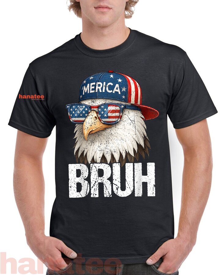 Bruh Eagle American Patriotic  