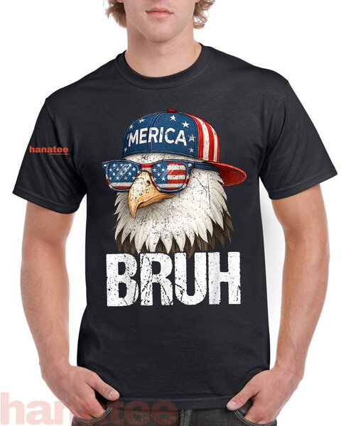 Bruh Eagle American Patriotic  