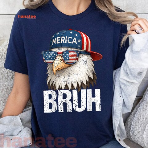 Bruh Eagle American Patriotic  