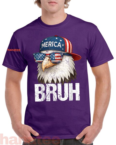 Bruh Eagle American Patriotic  