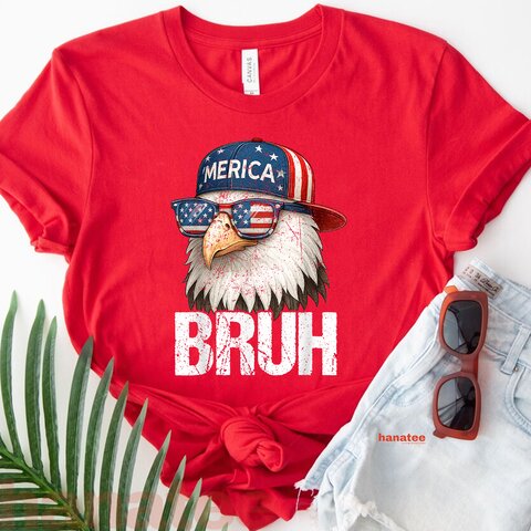 Bruh Eagle American Patriotic  