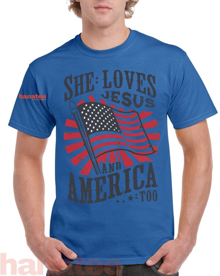 She Loves Jesus And America  