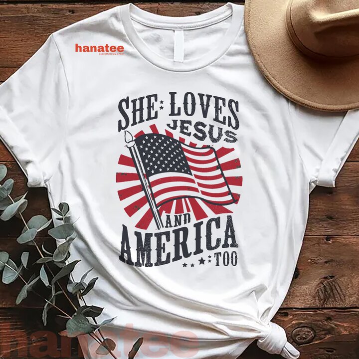 She Loves Jesus And America  