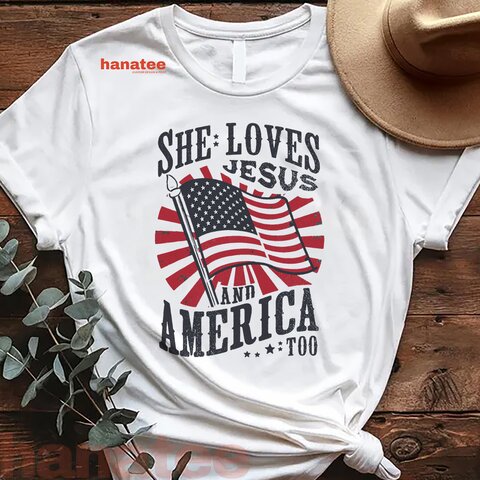 She Loves Jesus And America  