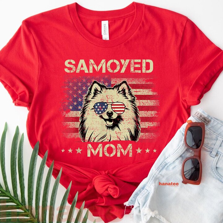 Samoyed Mom Dog Vintage  