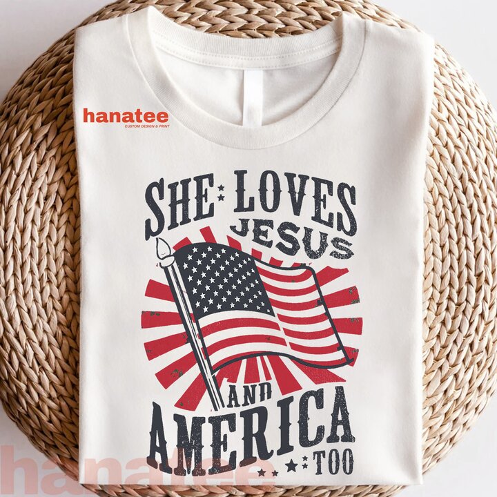 She Loves Jesus And America  