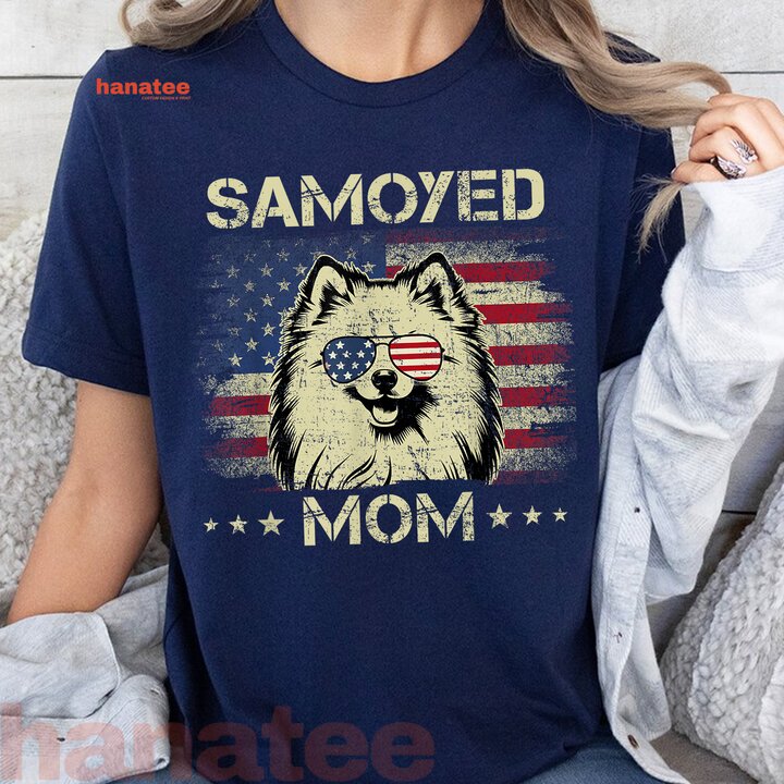 Samoyed Mom Dog Vintage  