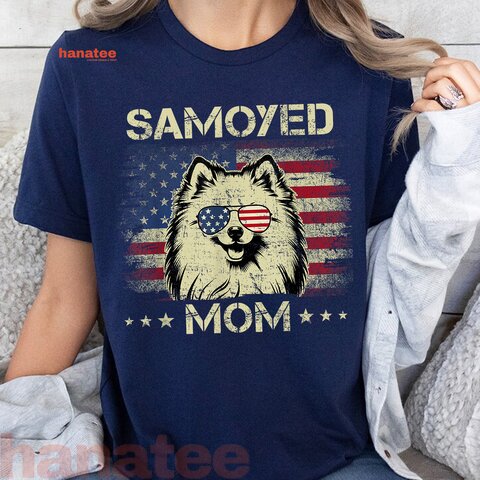 Samoyed Mom Dog Vintage  