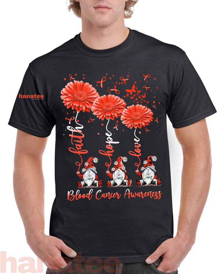 Faith Hope Love Gnomes Blood Cancer Awareness