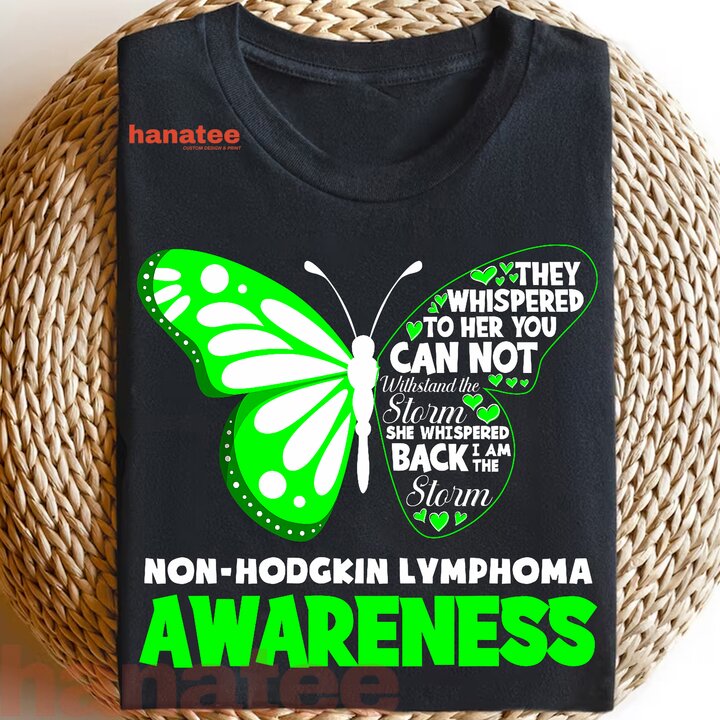 Butterfly I'm The Storm Non-Hodgkin Lymphoma
