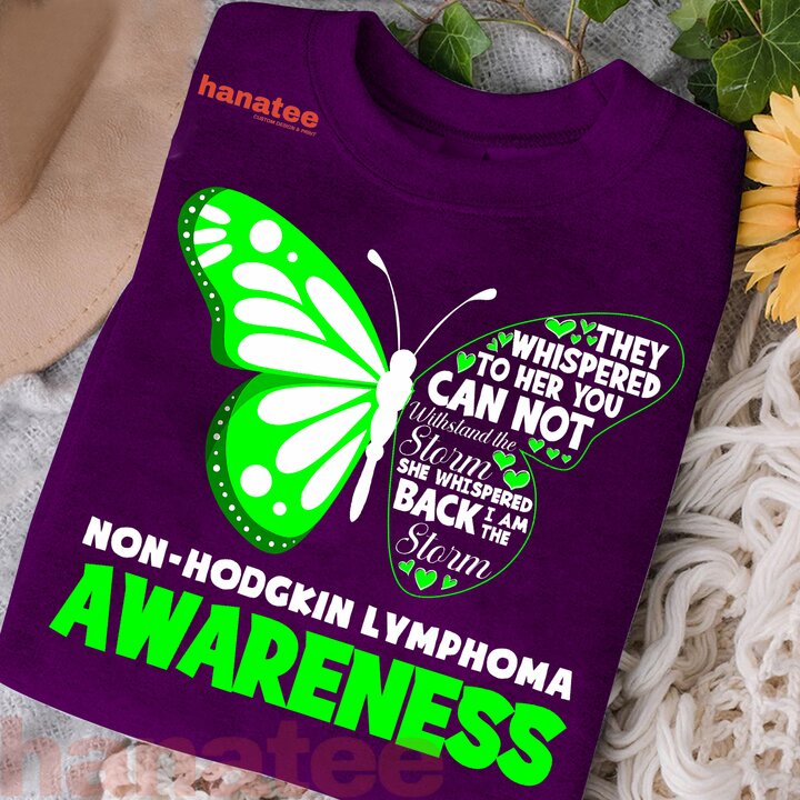 Butterfly I'm The Storm Non-Hodgkin Lymphoma