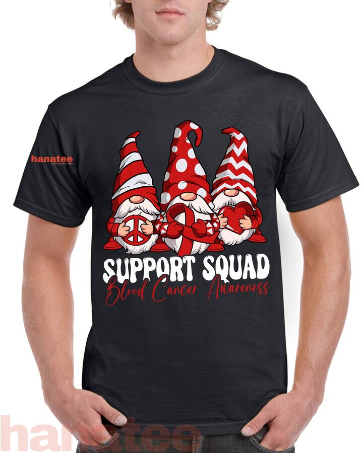 Gnome Support Squad Blood Cancer Awareness