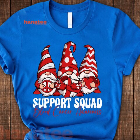 Gnome Support Squad Blood Cancer Awareness