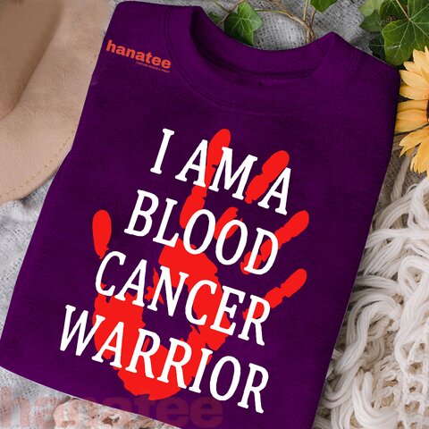 I Am A Blood Cancer Warrior Hand