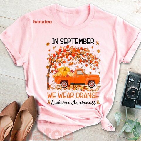In September We Wear Orange Leukemia Awareness
