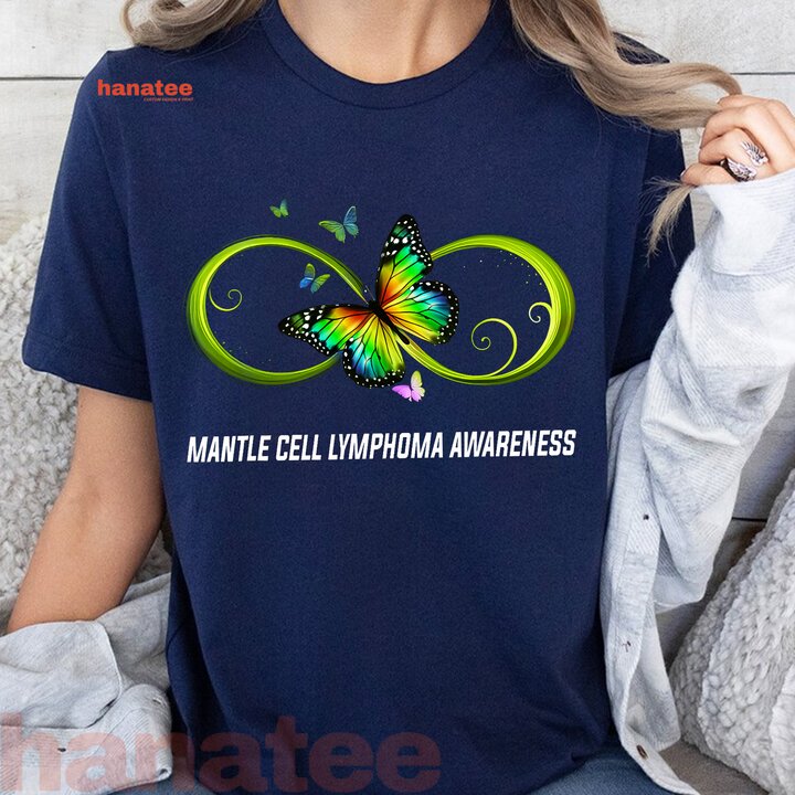 Infinity Butterfly Mantle Cell Lymphoma Awareness