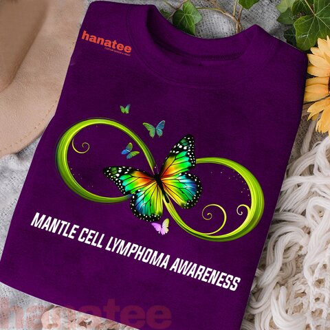Infinity Butterfly Mantle Cell Lymphoma Awareness