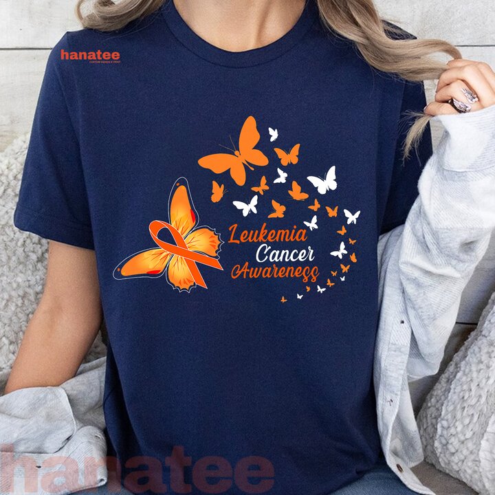 Leukemia Cancer Awareness Butterflies