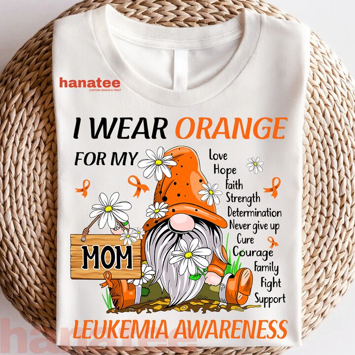 Wear Orange For Gnome Leukemia Awareness