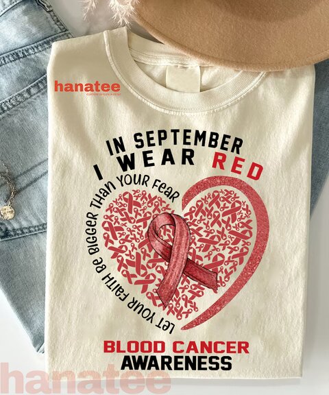 Wear Red For Blood Cancer Awareness