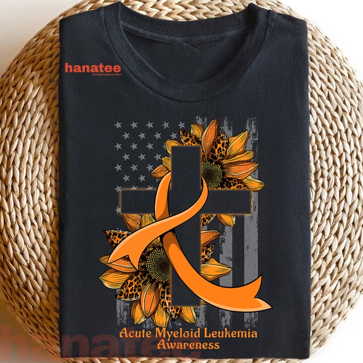 Sunflower Christian Cross Acute Myeloid Leukemia