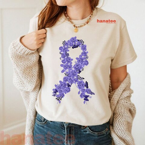 Violet Ribbon Hodgkin Lymphoma Awareness