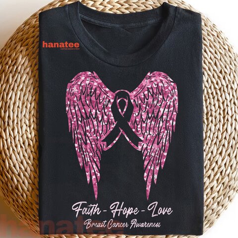 Wings Faith Hope Breast Cancer Awareness