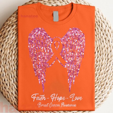 Wings Faith Hope Breast Cancer Awareness