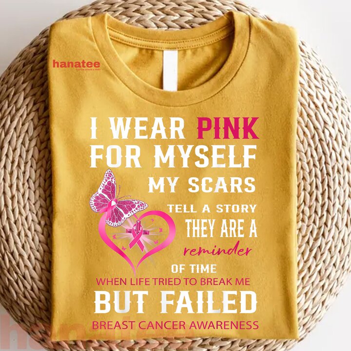 I Wear Pink For Myself My Scars But Failed Breast Cancer 