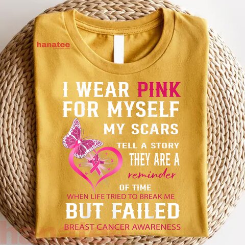 I Wear Pink For Myself My Scars But Failed Breast Cancer 