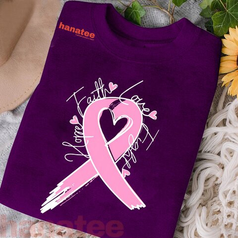 Hope Faith Love Fight Breast Cancer