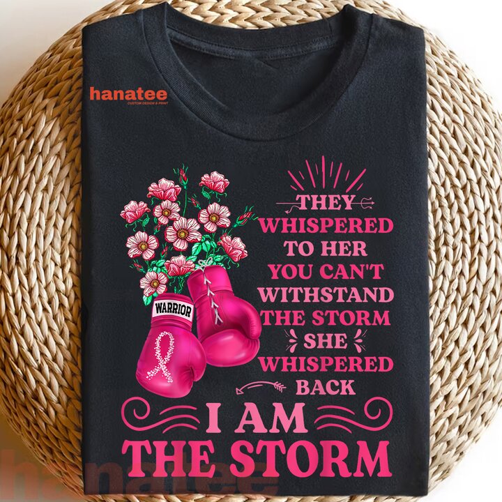I'm The Storm Boxing Warrior Breast Cancer