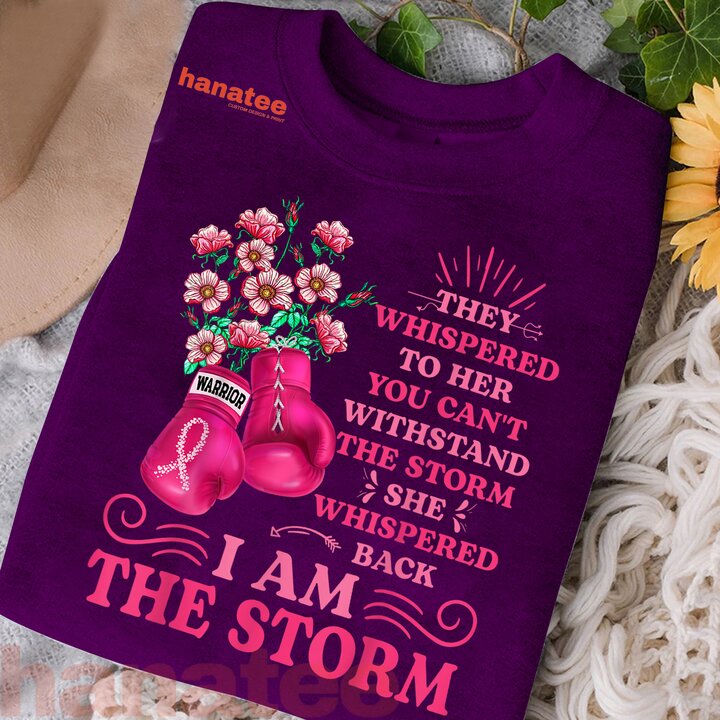I'm The Storm Boxing Warrior Breast Cancer