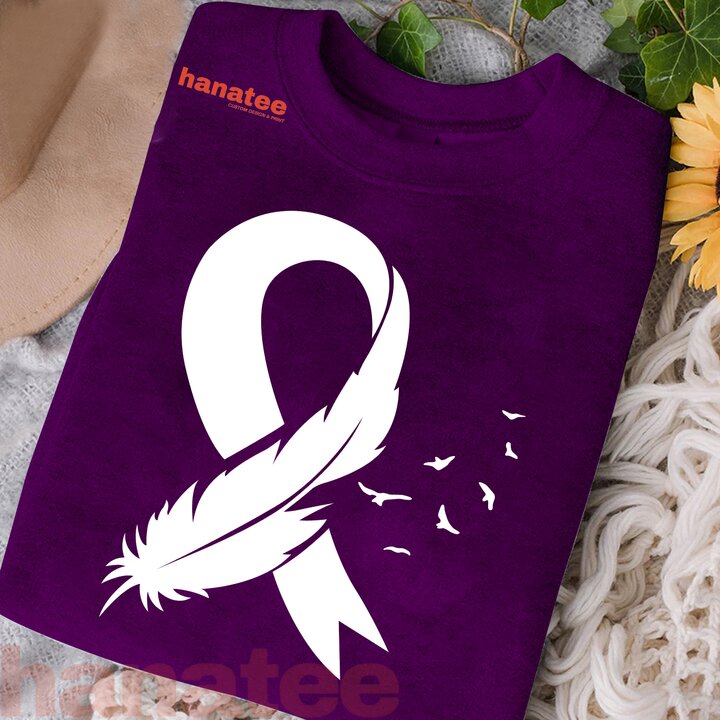 Pink Feather Breast Cancer