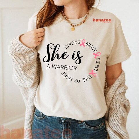 She Is A Warrior Breast Cancer